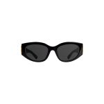 Women’s Bossy Round Af Sunglasses in Black